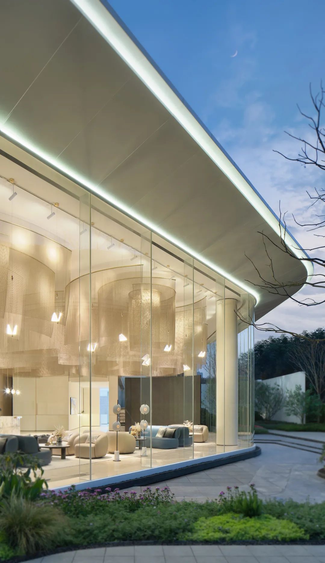 金地·39 峯销售中心 | 星云流动的现代空间-6