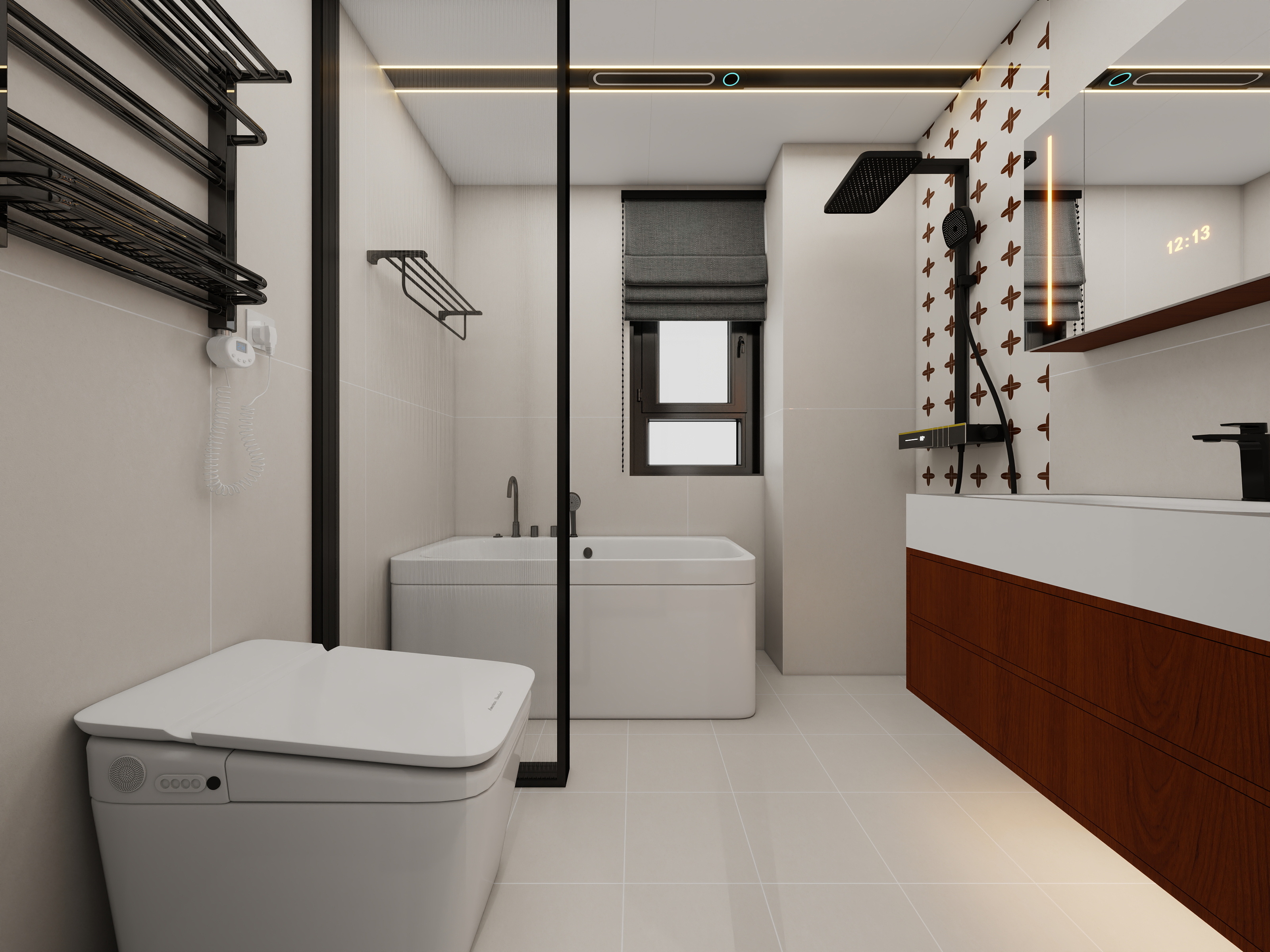 四川成都金域华府（100平方中古风三居室）-60