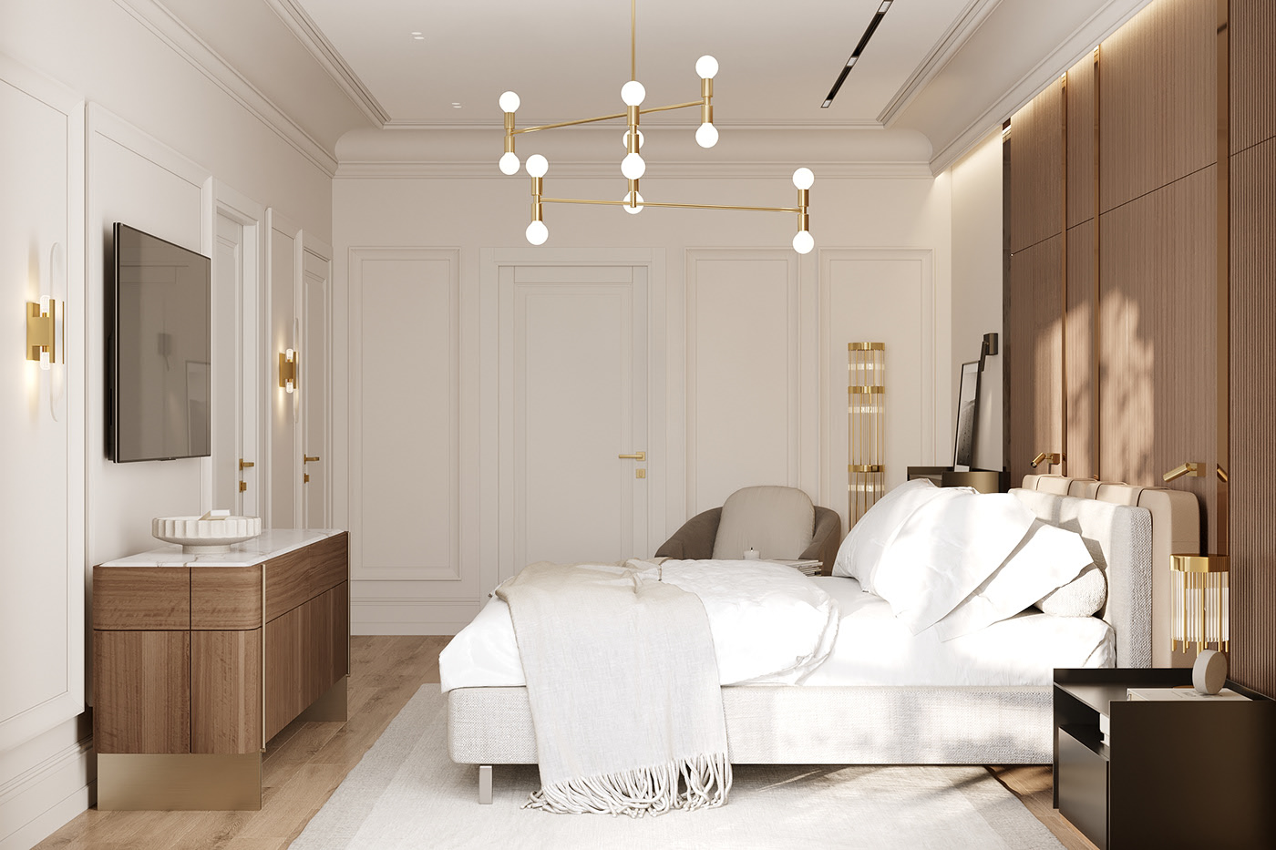 浅色系公寓设计 高级又有格调！-15