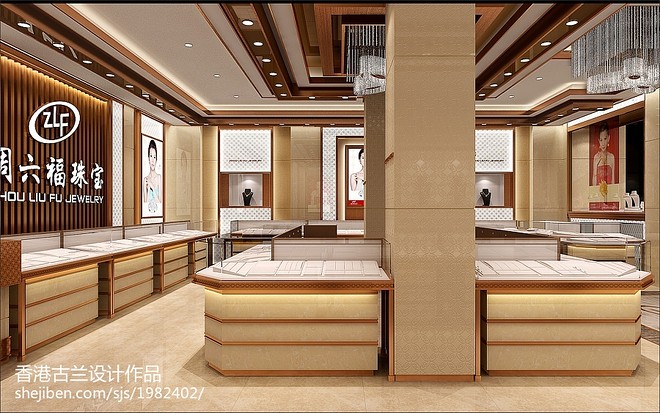 成都玲珑居珠宝店装修设计丨中国成都-15