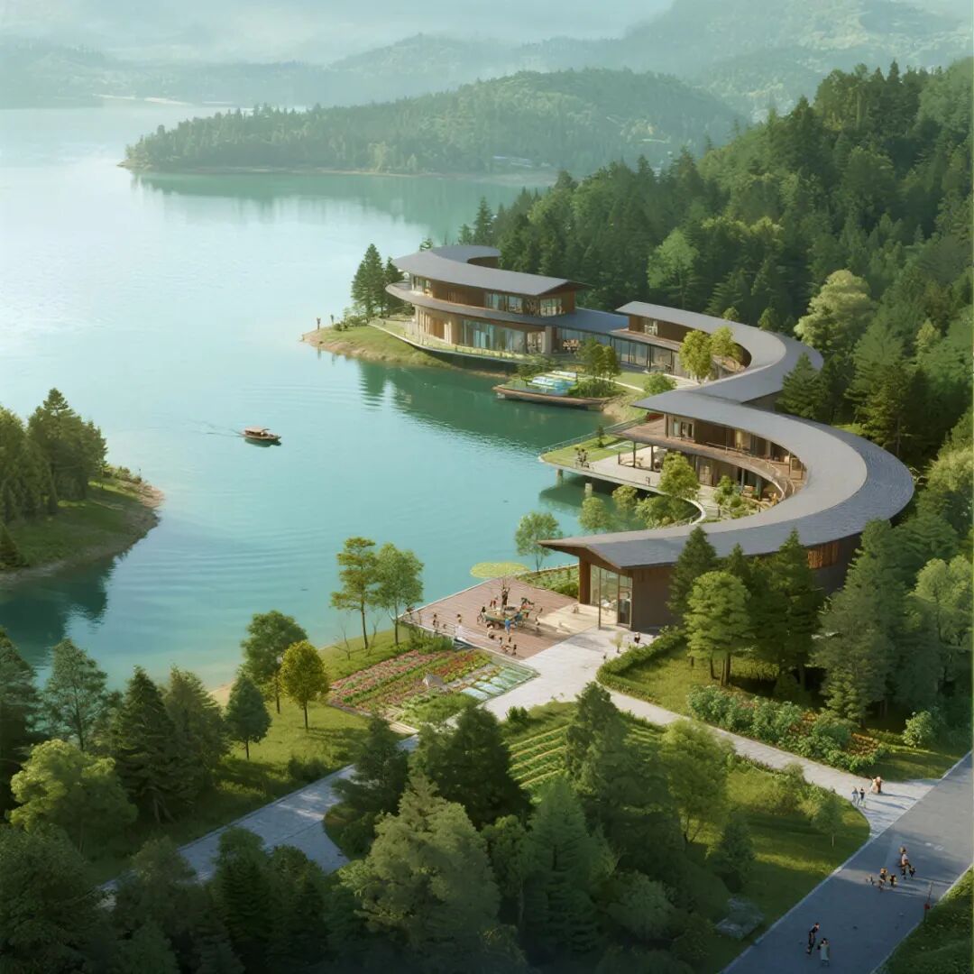 “森愈谷”山林水库湖岸综合体：以自然疗愈身心，以文化赋能康养-36