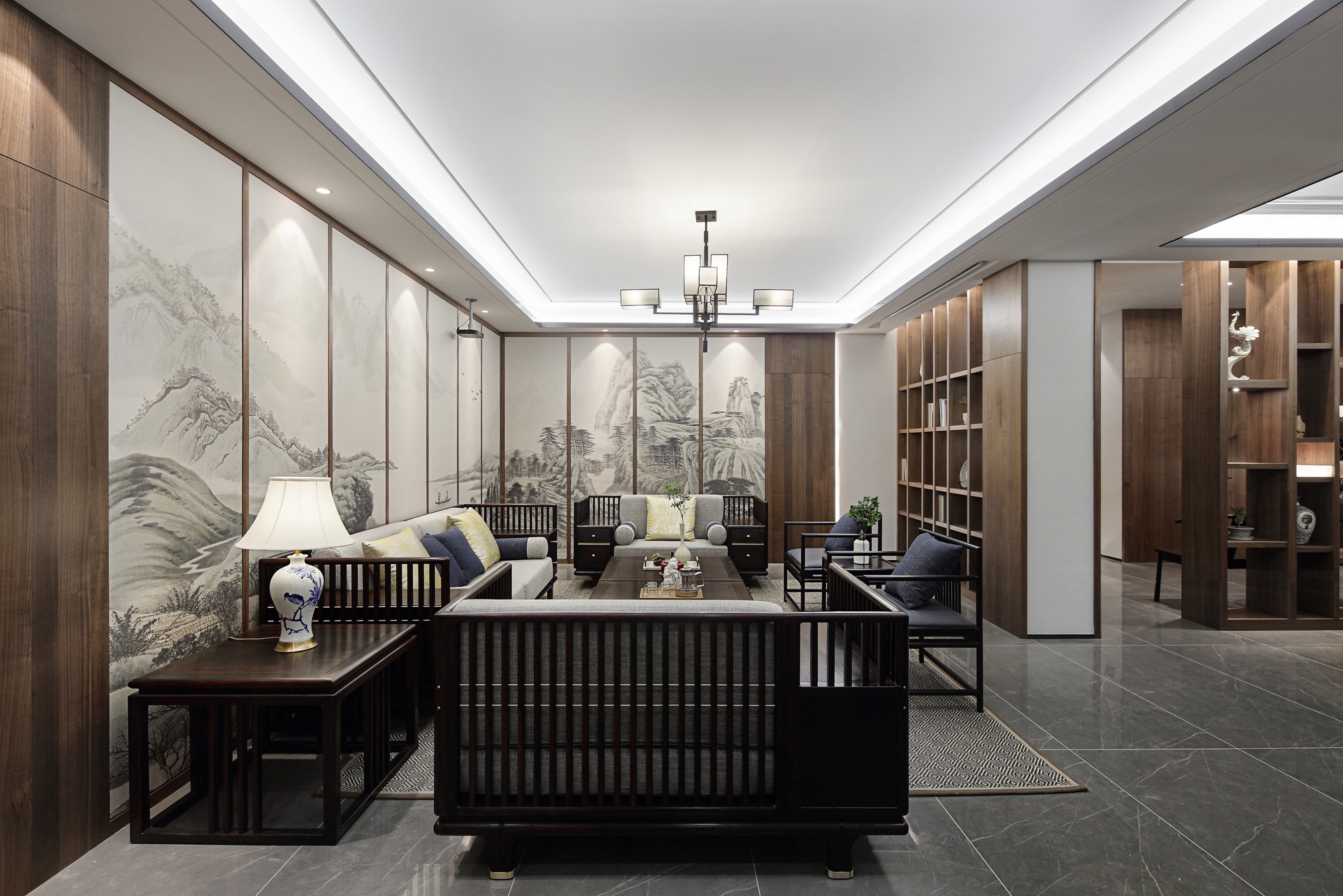 且新且旧 · 无锡公园悦府底跃户型设计丨中国无锡丨南京大漠设计机构-49