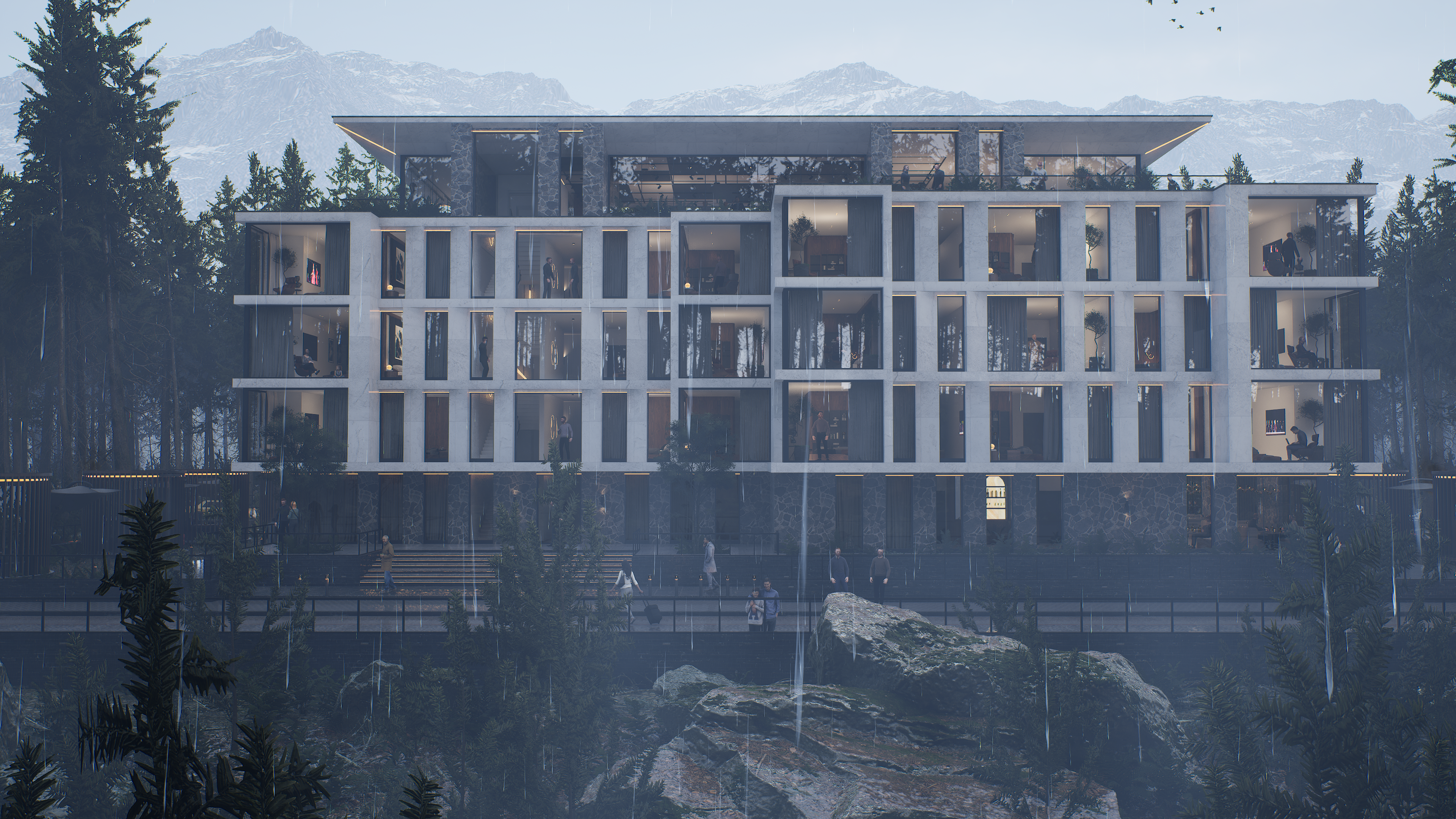 RESIDENCE 酒店丨俄罗斯丨North Caucasus Architects-18