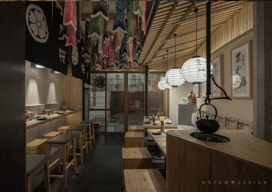 奈桜日料店 | 70㎡小店的空间魔法-23