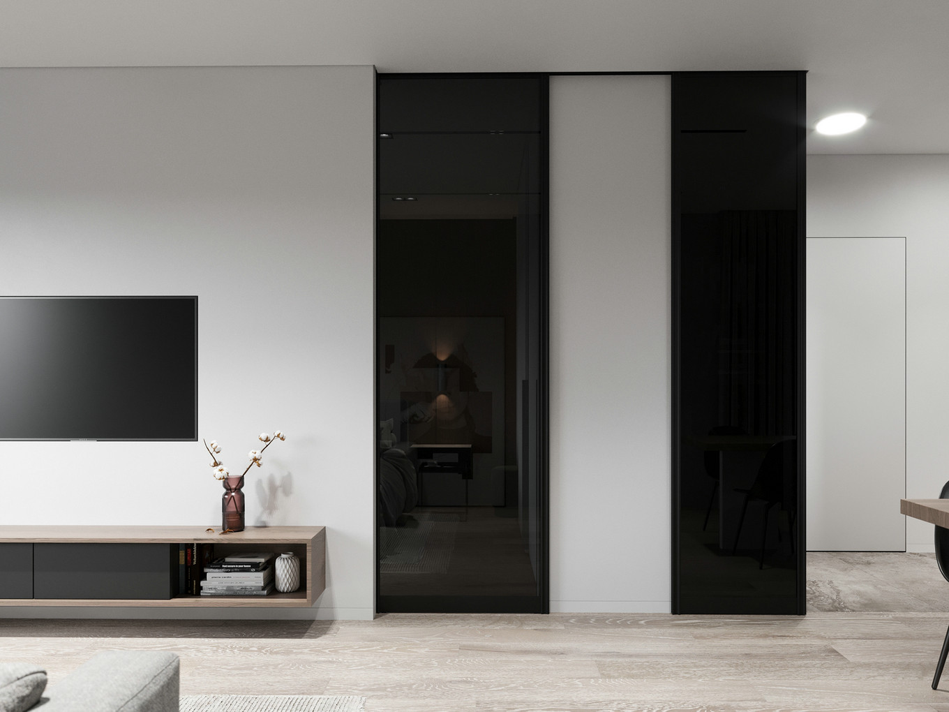 时尚灰调简约公寓，国外现代设计风-3