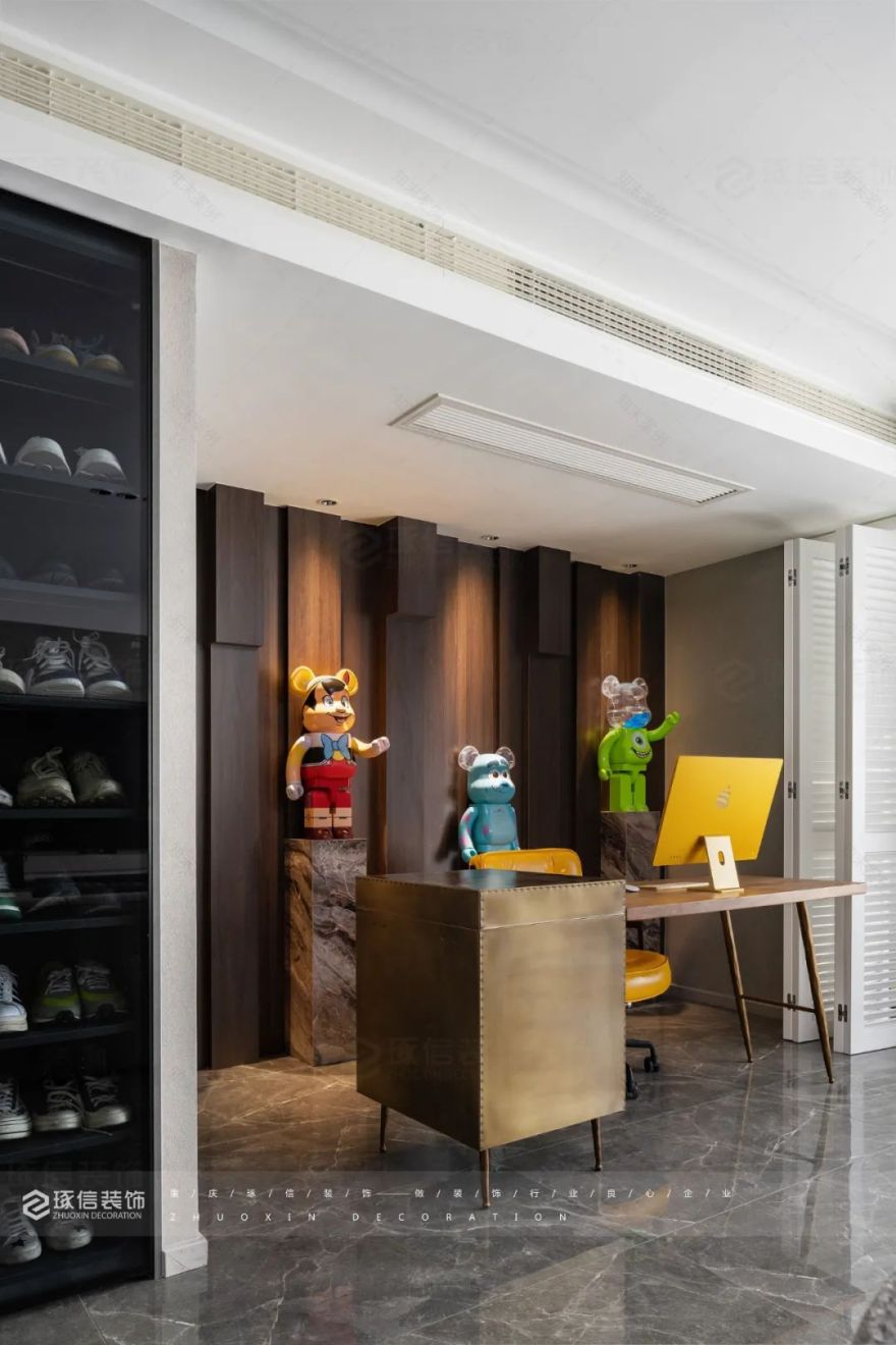 龙湖两江新宸现代风舒适家居设计丨中国重庆丨重庆琢信装饰有限公司-35