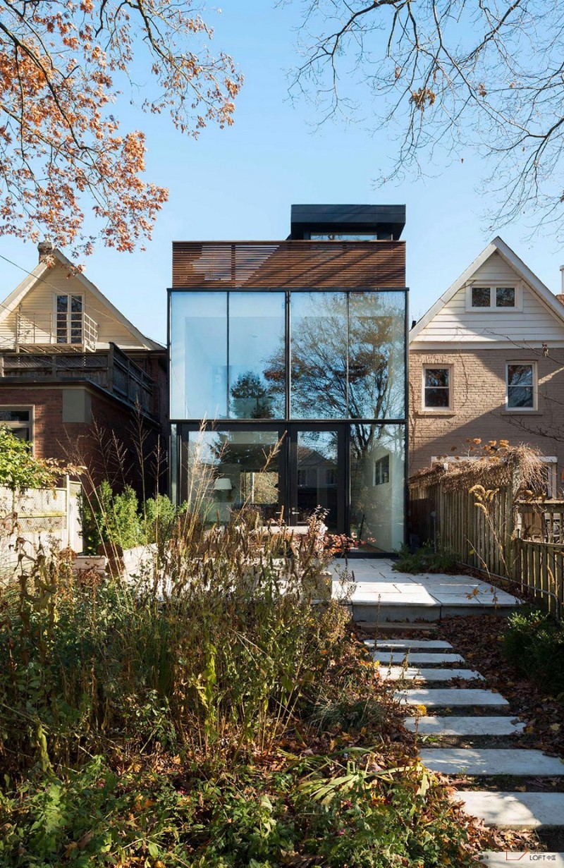 豪华别墅 现代风格建筑改造之多伦多爱德华式住宅改建-9