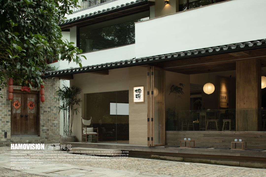 千年樟树下的茶室 · 沈墨设计的古堰画乡茶空间丨中国丽水丨杭州时上建筑空间设计事务所-22