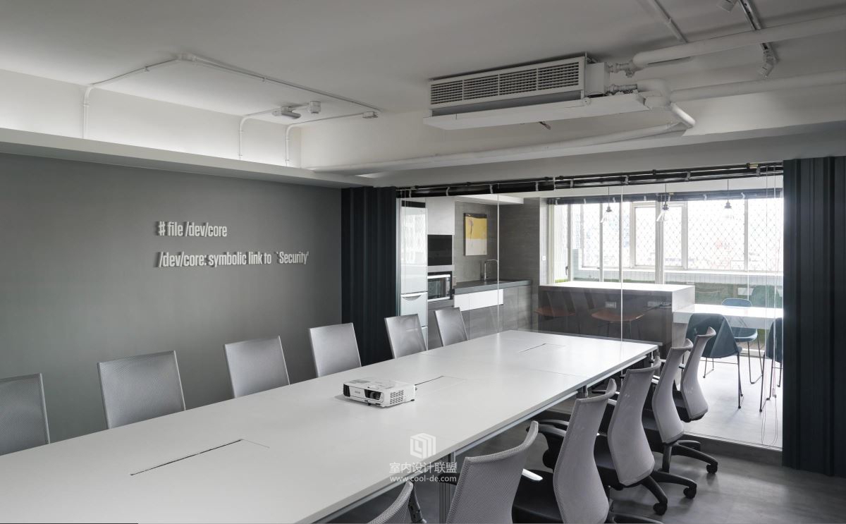 方构制作——55坪 Loft風办公空间-11