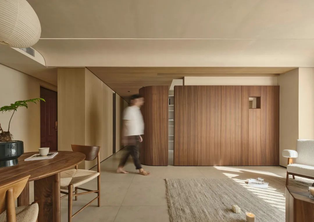 143m²暖调原木居所，润 · 内敛于心而隐于室 | 壹石设计-18