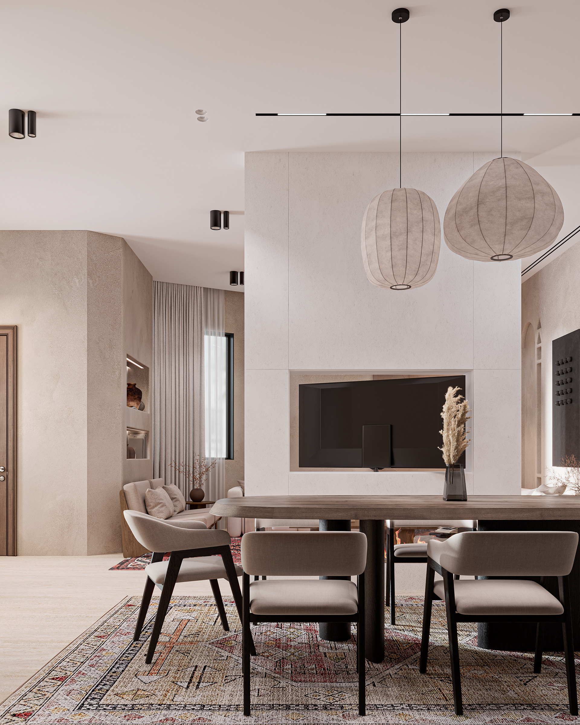 私人别墅·底层设计丨沙特阿拉伯丨Yara El Agery-13