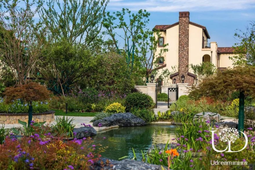 江苏常州溪栖庄园 | 地中海风格庭院,悠境景观的浪漫之作-11
