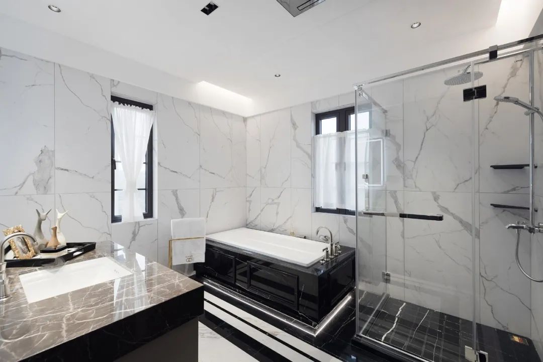 溪栖庄园奢美独栋别墅设计丨形者美学 SXZ.design-56