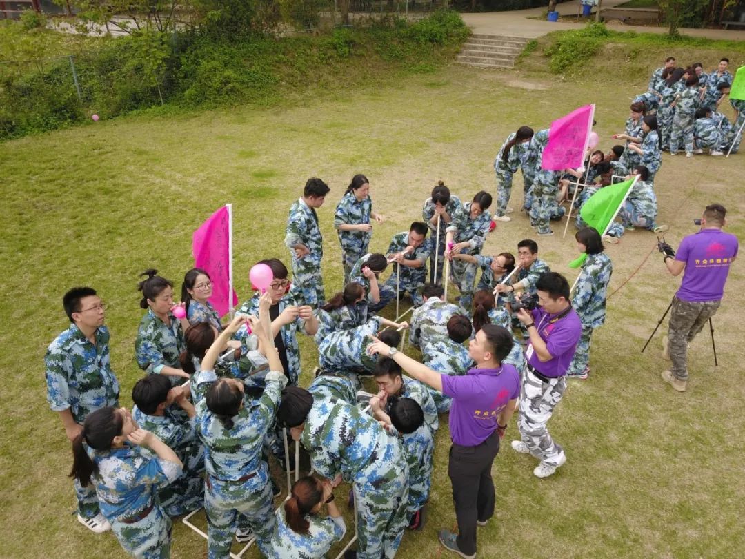 广州钛马赫别墅家装“潜能”拓展训练-41