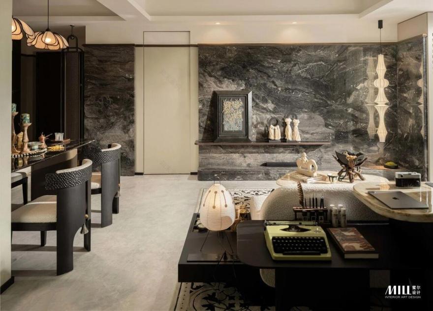 重庆万科·星光天空之城85m²样板间丨中国重庆丨深圳市蜜尔室内艺术设计有限公司-12