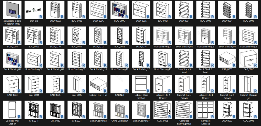 Revit 块库-13