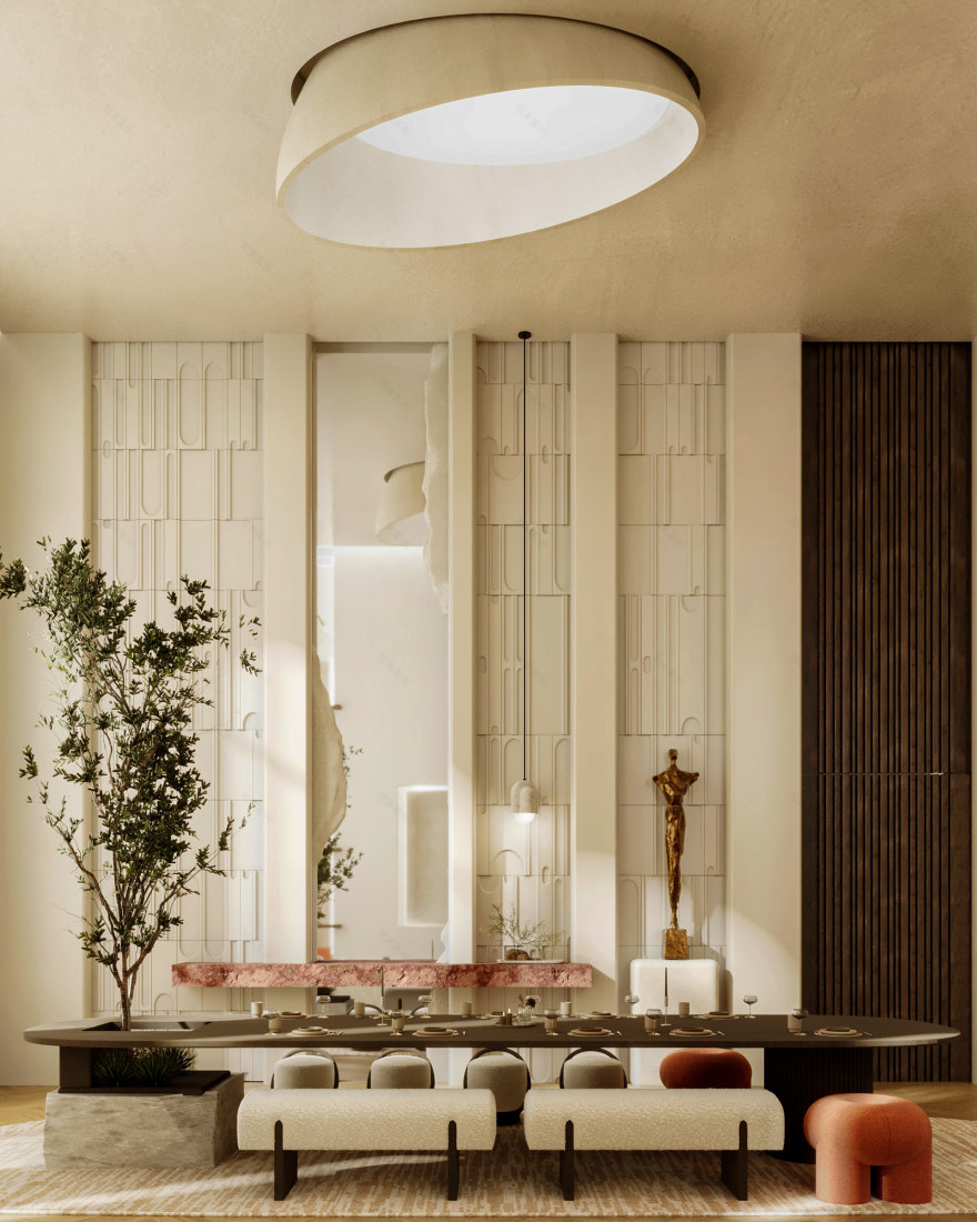 客厅·利比亚别墅丨Artika Studio-9