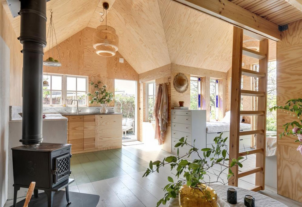 瑞典夏日小木屋 | 内外皆惊喜的温馨空间-8