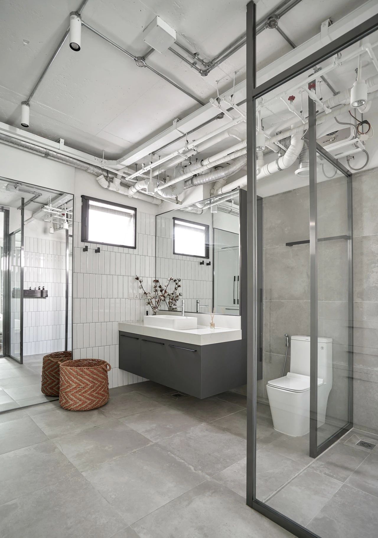 白色简约单身公寓室内设计丨注重人文情怀的现代室内设计社-30