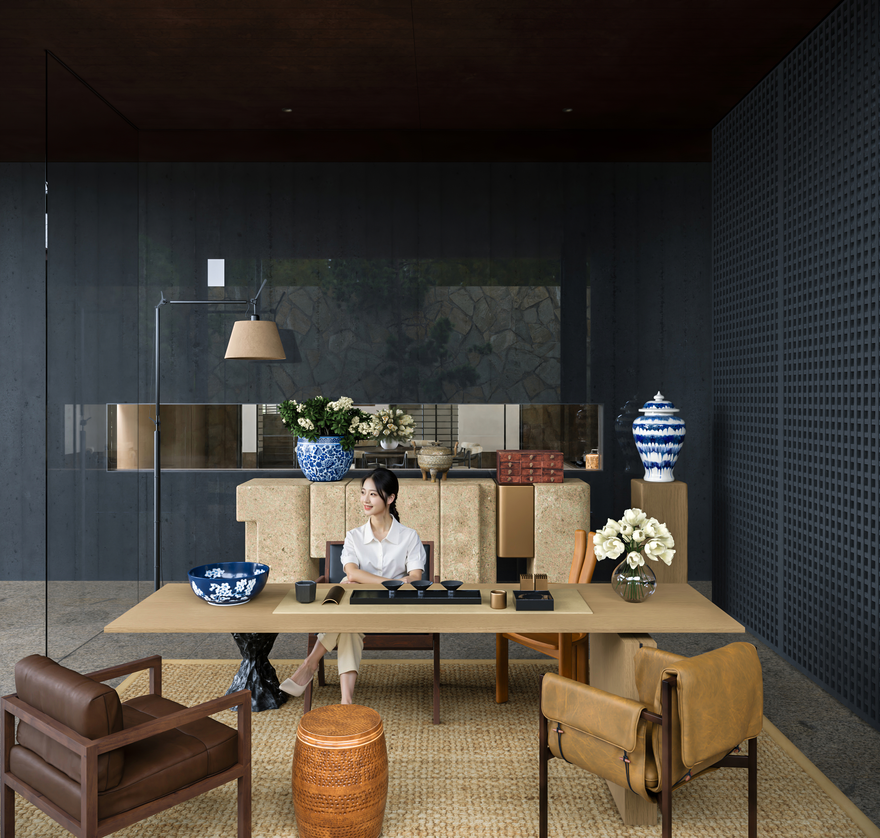 现代庭院·自然暖意-4