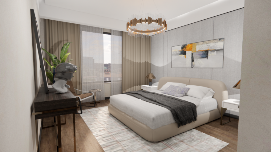 青云阙 188㎡软装设计丨堇尚悦设计-13