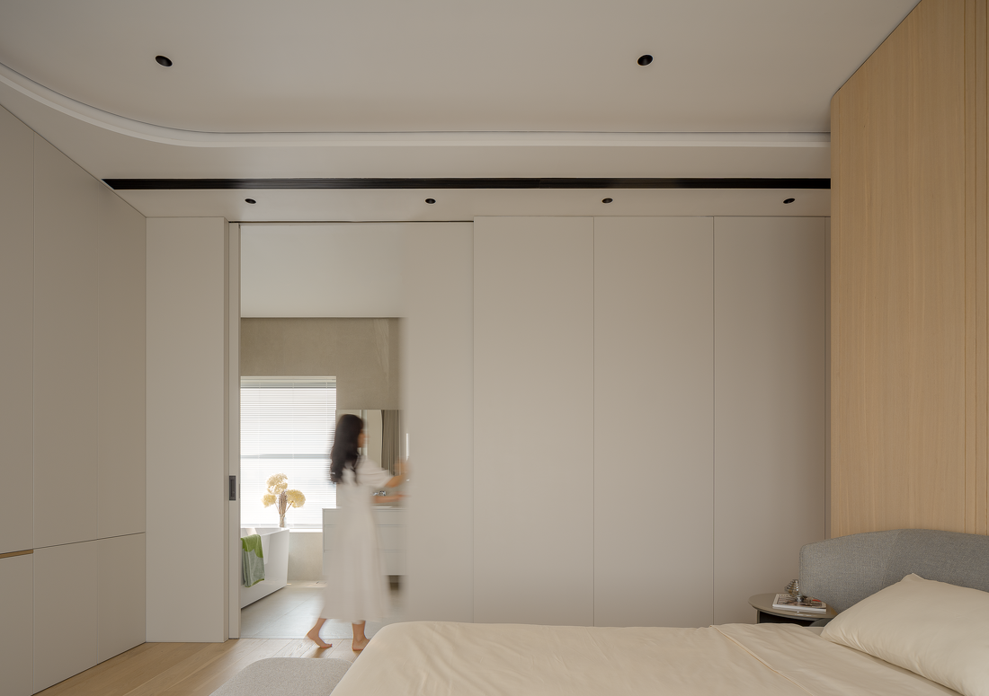 黄浦江边顶层复式丨中国黄浦丨木梵设计-4