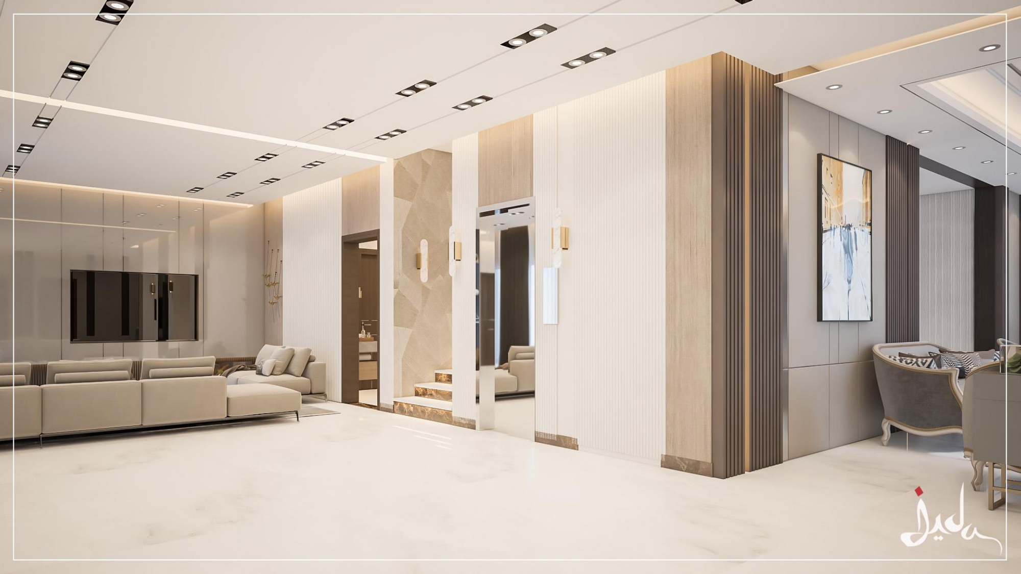 Modern Villa Interior-8