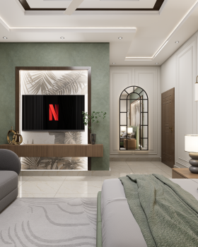 GREENY BEDROOM