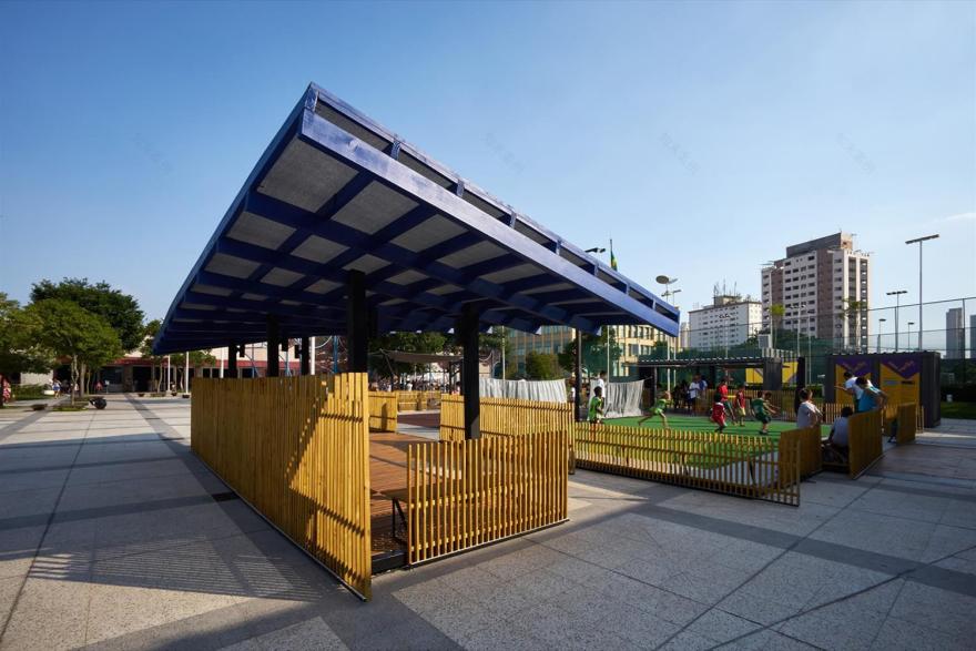 巴西 Sesc Belenzinho 体育中心-6