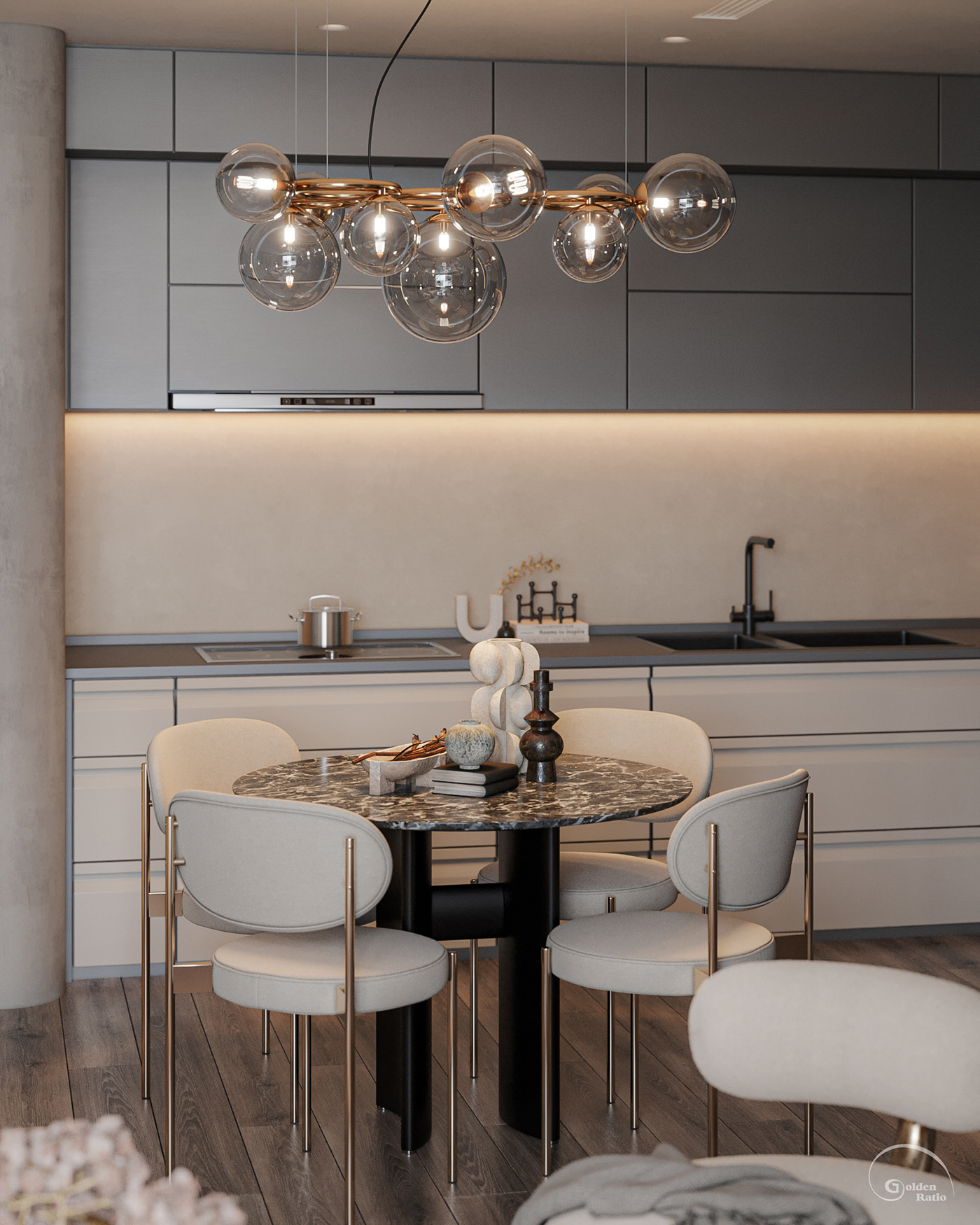 超有设计感的公寓设计 每一处细节尽显高级！-11