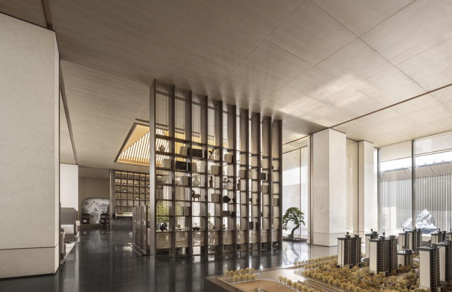 美的·洛阳君兰江山售楼处项目丨中国洛阳丨赛拉维设计CLV.DESIGN-47