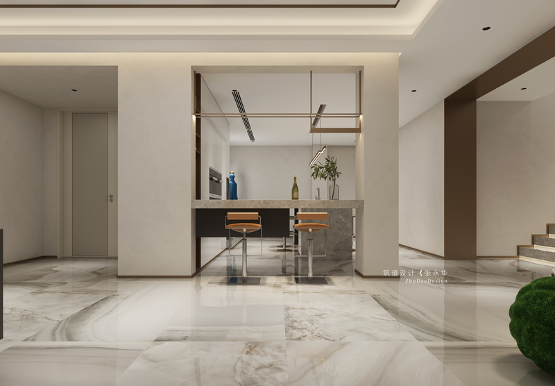 流动的光 · 现代轻奢大平层设计-17