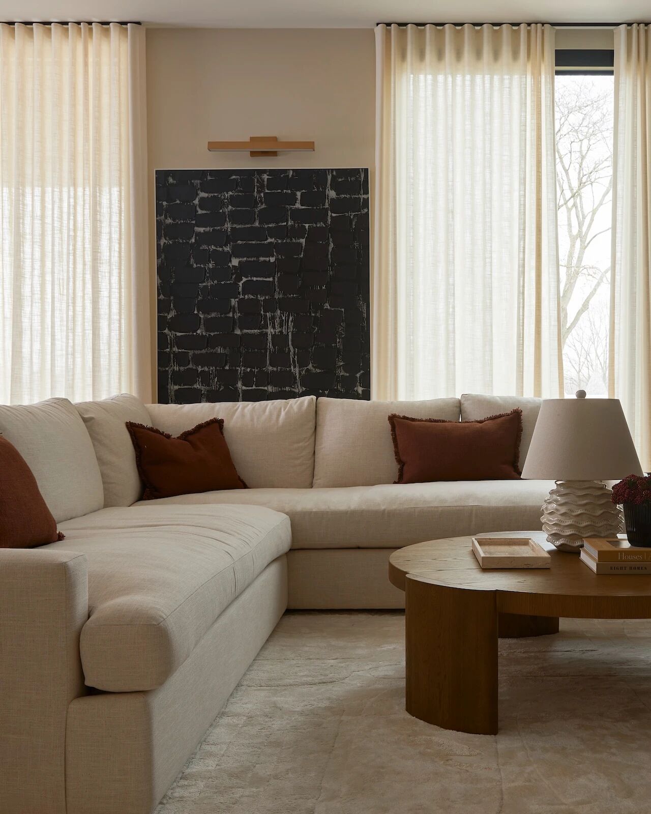 托斯卡纳色彩叙事住宅设计丨加拿大丨Studio Brocca-10