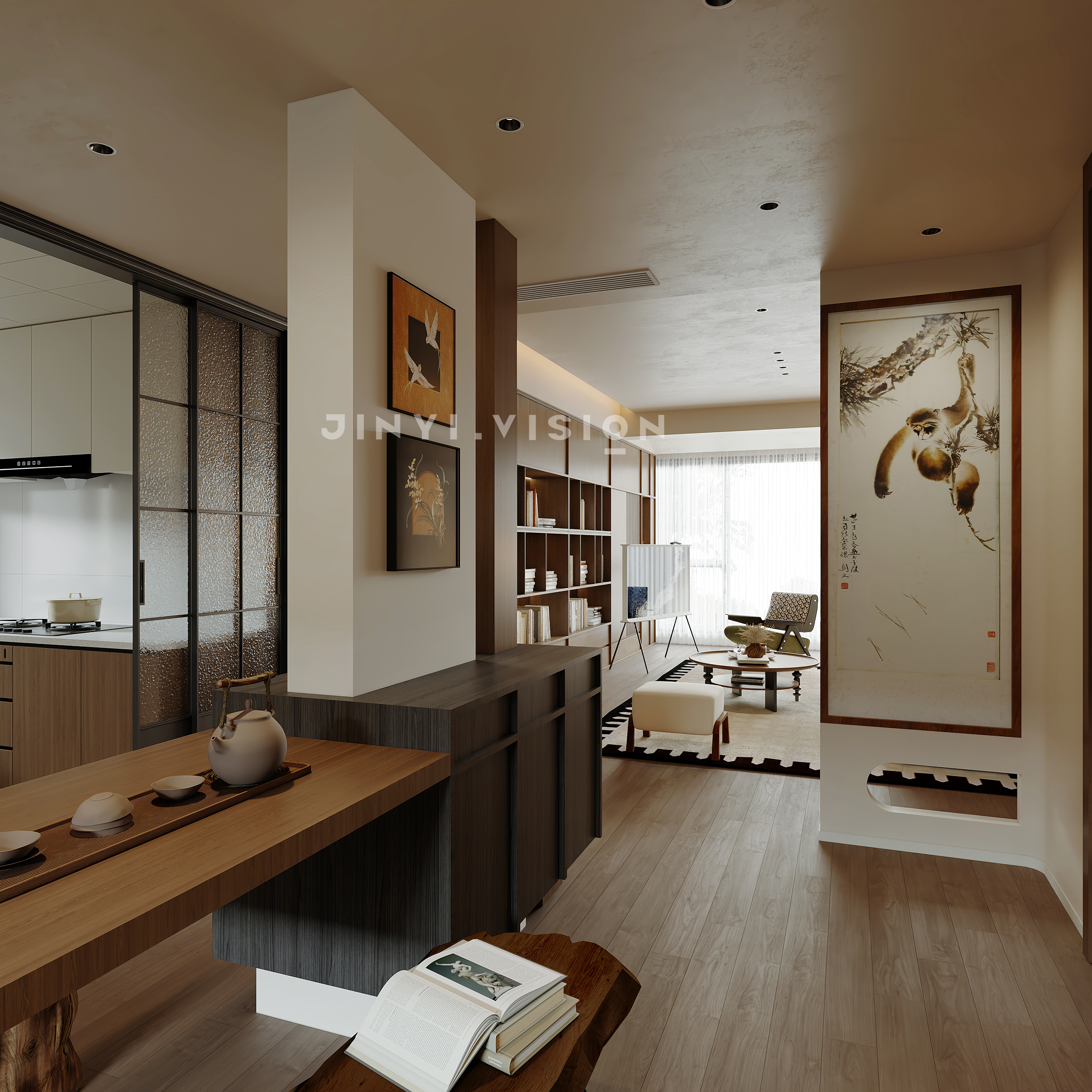 木色与暖光里，藏着东方雅致-6