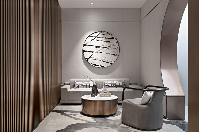 净水云端 | 优雅东方美学融入销售中心设计-74