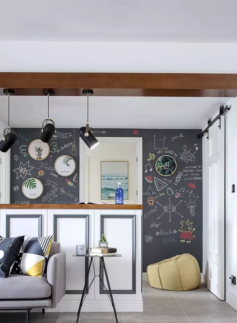 打造孩子的创意空间 | 黑板墙设计方案-33