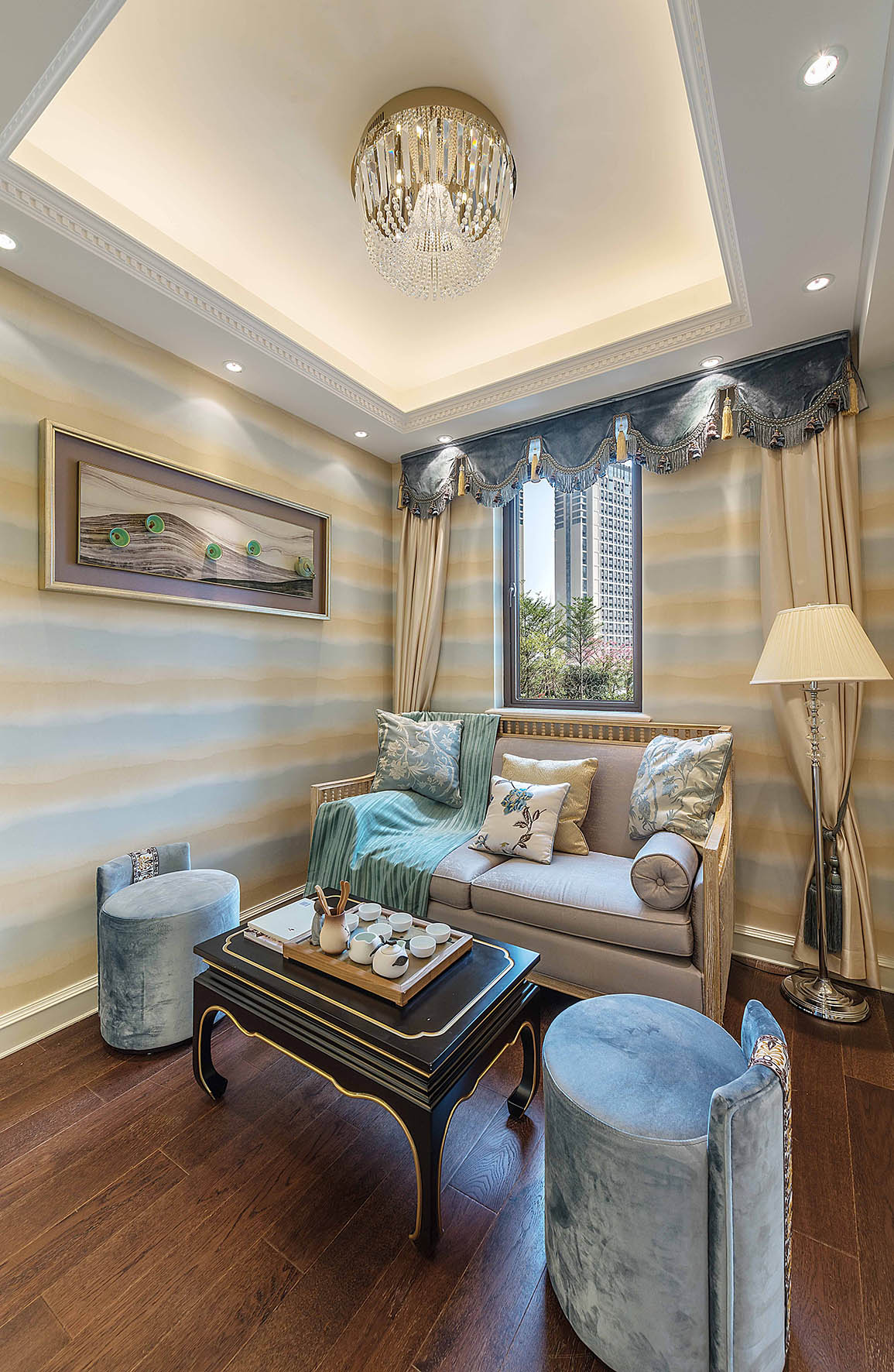 龙湖厦门春江郦城97户型复式样板房-3