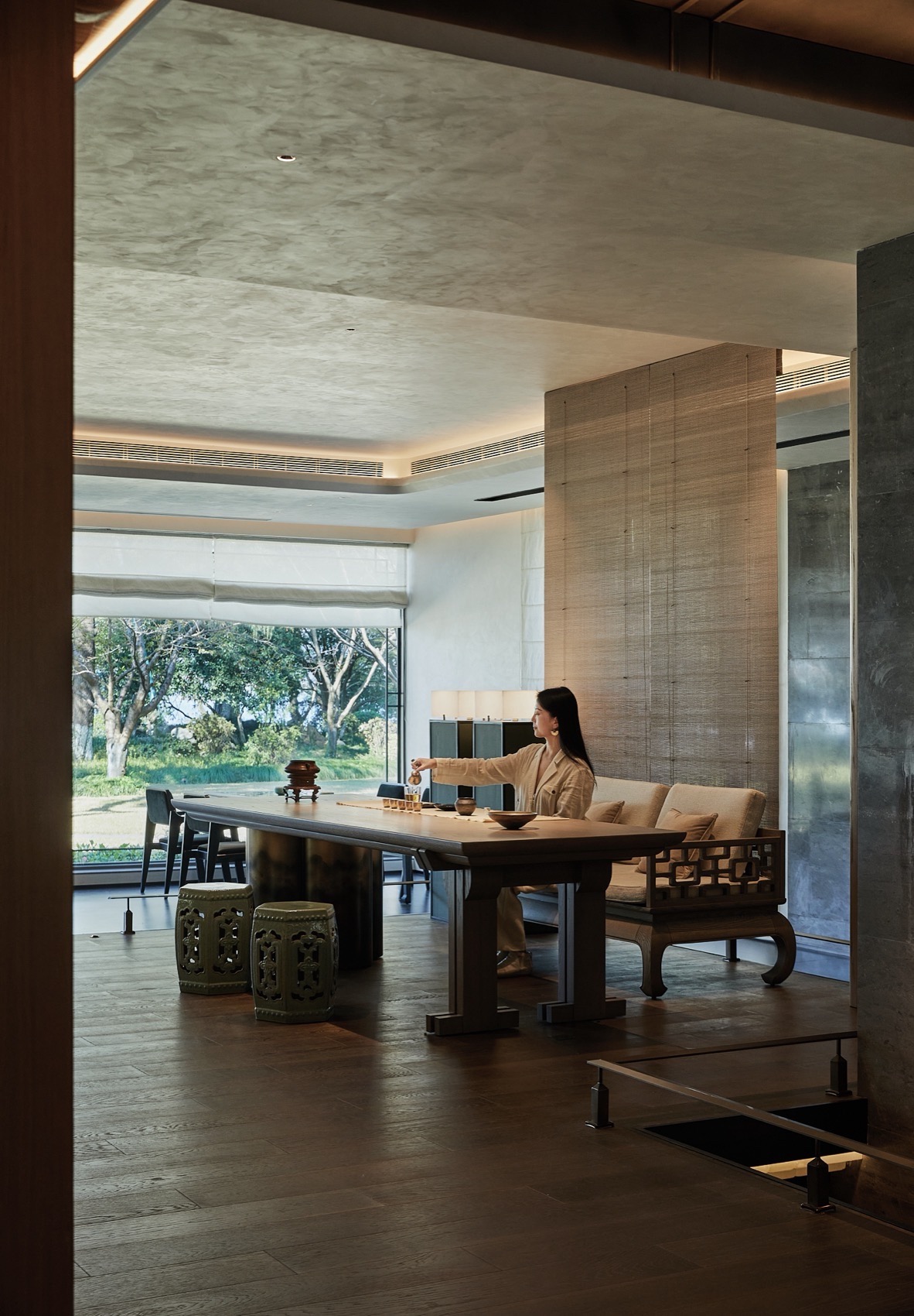 浙江西子宾馆·西园茶馆丨中国杭州丨杭州诺瓦空间设计-36