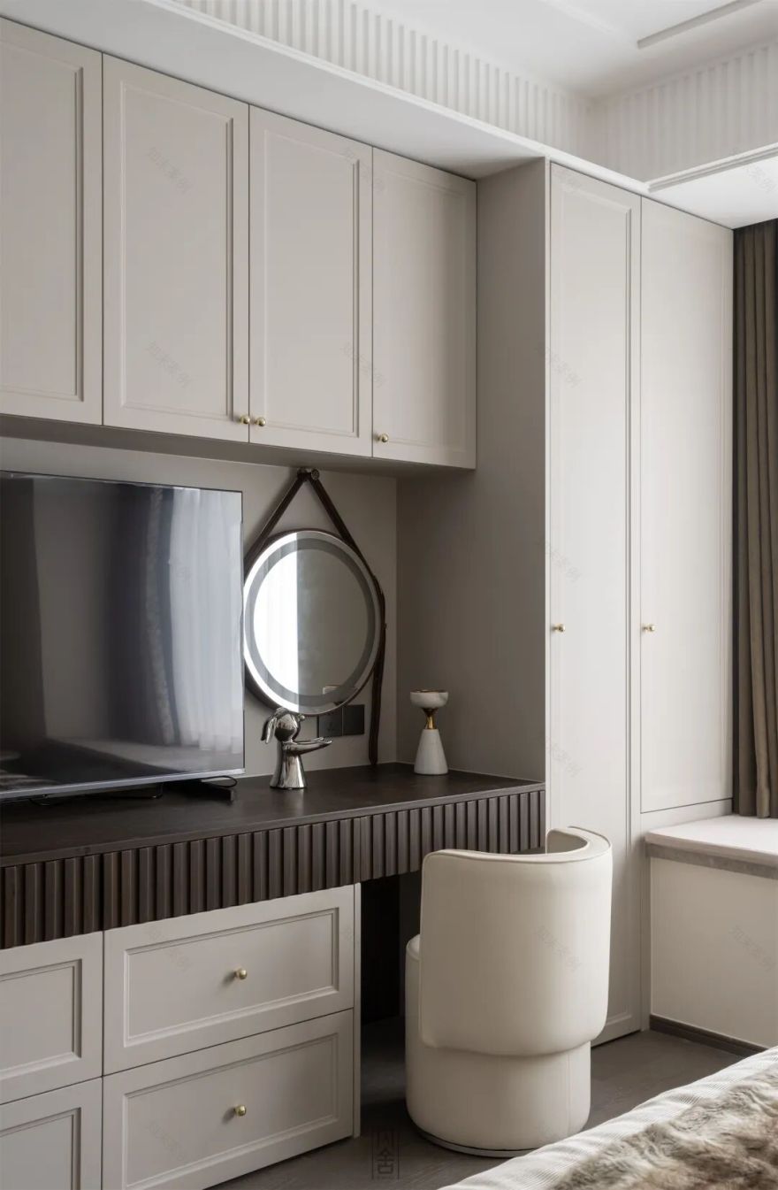 内舍软装丨179㎡法式轻奢风,精致奢华与梦幻浪漫的完美碰撞~-33