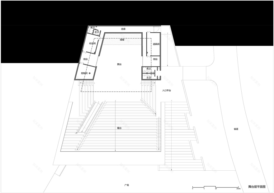 山西左权莲花岩民歌剧场丨中国山西丨曾群建筑研究室-28