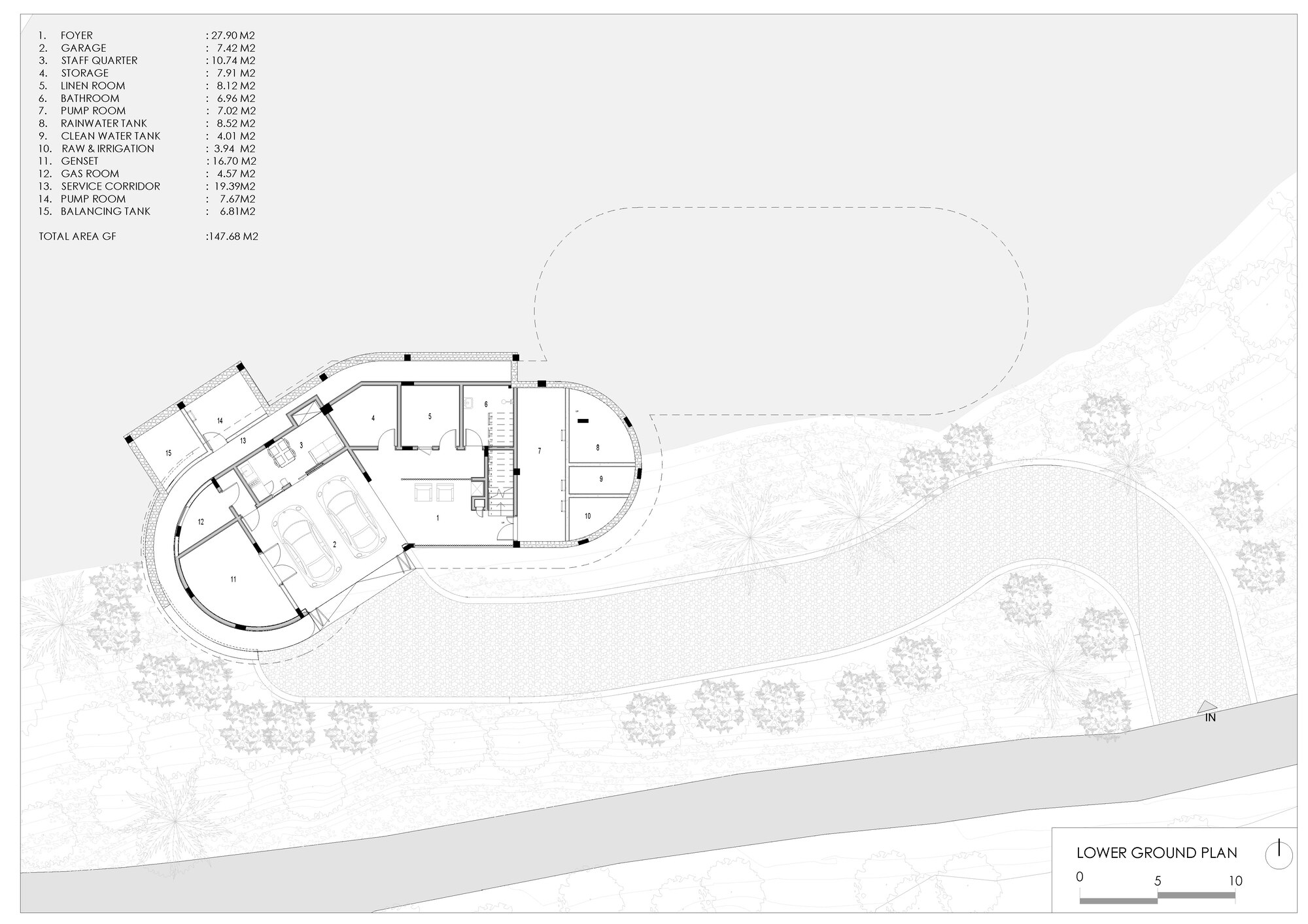 坡地别墅丨印度-47