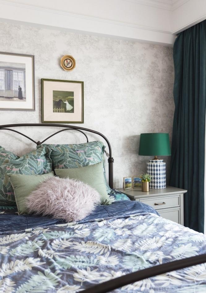 上海本墨设计丨平层丨70W打造218㎡超优雅美式乡村风大宅-90