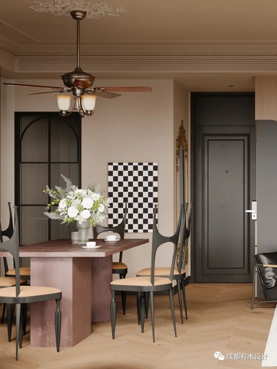 金沙城锦西观棠 · 法式复古的岁月静好丨有木设计-31