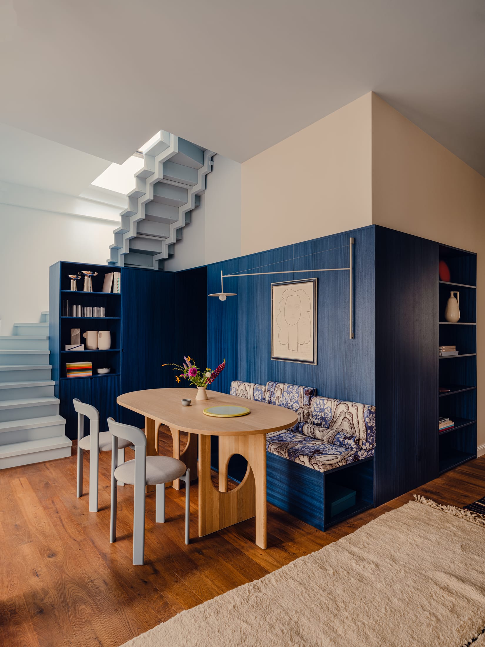 Blue Bo·柏林公寓丨德国柏林丨Bruzkus Greenberg,设计师Anna Kopeina-0