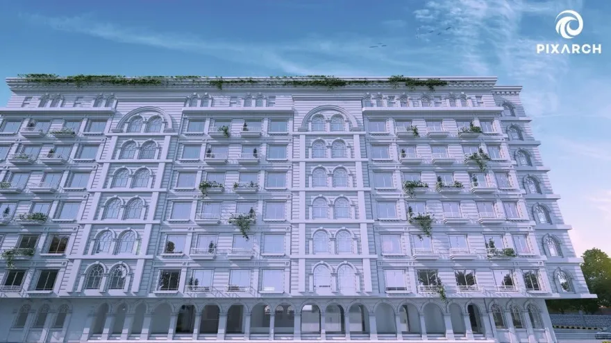 公园景签名公寓丨PakistanLahore丨Pixarch Architectural Visualization-11