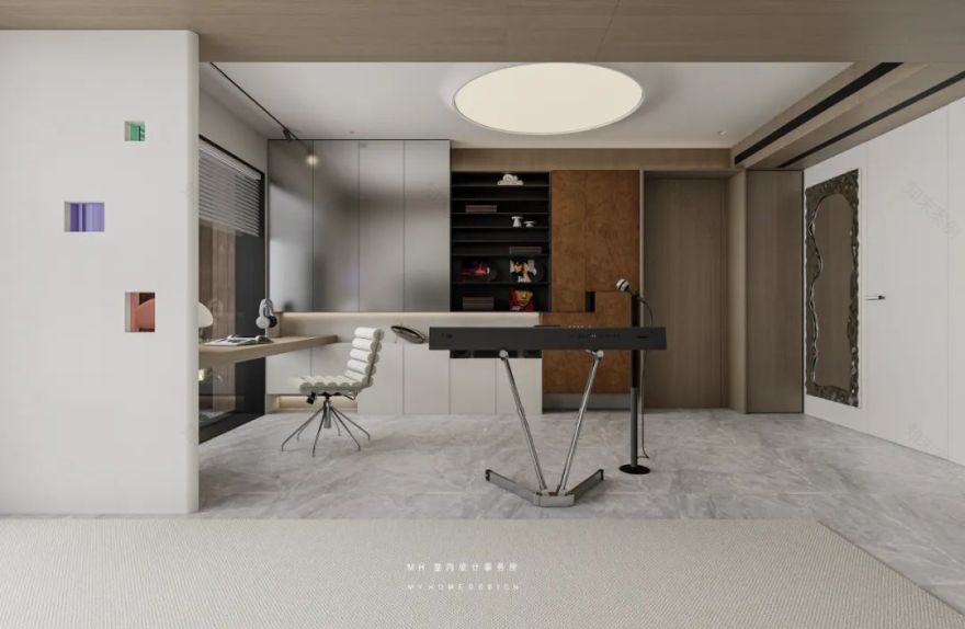【首发】MH设计新作:美境·享受慢生活▏简约意式风诠释的静谧生活-47