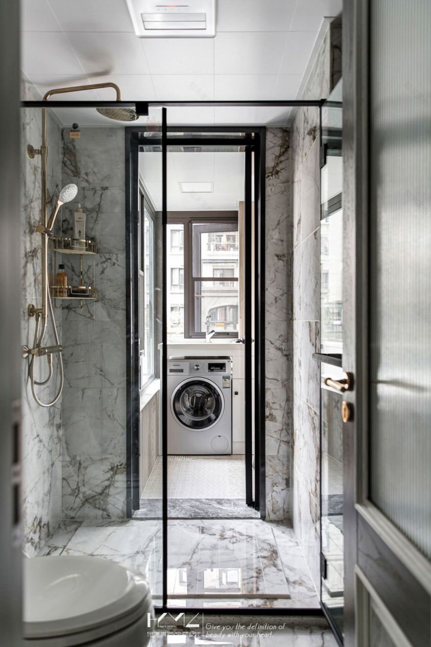 南京颐和府邸 135㎡美式轻奢复古风住宅设计-174