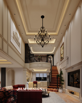 美式复古家装效果图案例