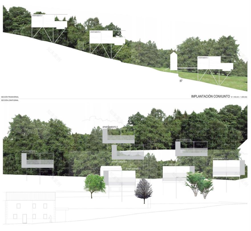 西班牙“音乐之谷”的阿尔贝达旅游综合体丨Salgado E Liñares Arquitectos-40