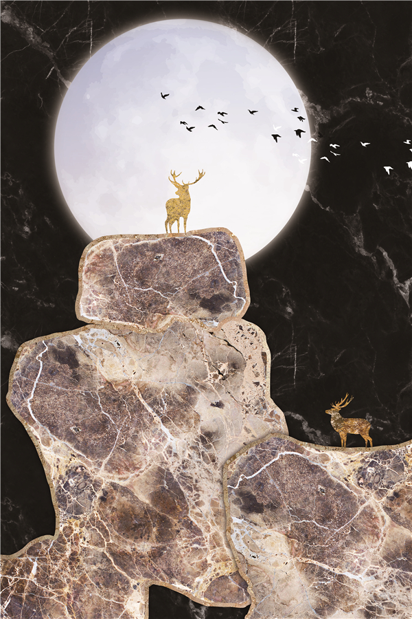 北欧清新卧室书房-9